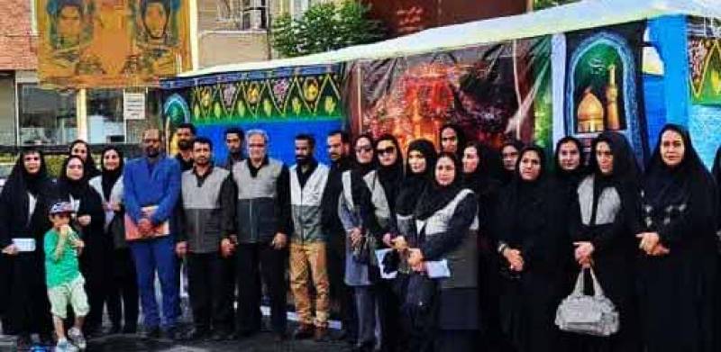 موکب جهاد کشاورزی شهرستان عنبراباد برپا شد